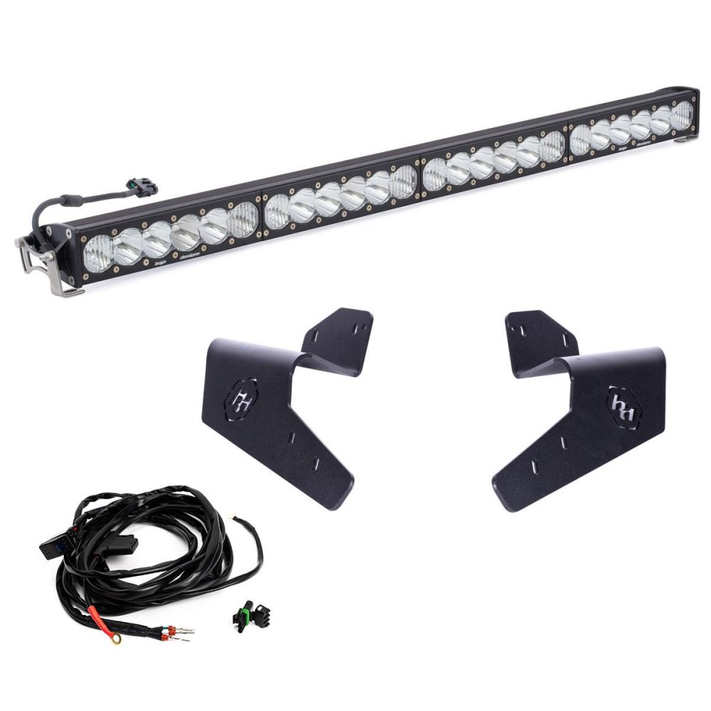 Baja Designs Roof Light Bar Kit 40 inch OnX6+ Series Driving/Combo Pattern Clear Lens For Can-Am Maverick R 2024 448199