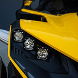 Baja Designs Headlight Kit S1 Series Spot Pattern Clear Lens For Can-Am Maverick R 2024 448204