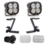 Baja Designs A-Pillar Light Kit Pair XL Pro Series Driving/Combo Pattern Clear Lens 448211