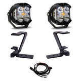 Baja Designs A-Pillar Light Kit Pair LP4 Series Driving/Combo Pattern Clear Lens 448213