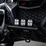 Baja Designs Push Bar Bumper Light Kit Squadron Sport Series Driving/Combo Pattern Clear Lens For Can-Am Maverick R 2024 448214