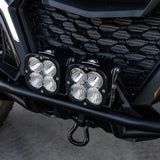 Baja Designs Pre-Runner Bumper LED Light Kit XL Pro Series Driving/Combo Pattern Clear Lens For Can-Am Maverick R 2024 448215
