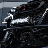 Baja Designs Pre-Runner Bumper LED Light Kit LP6 Series Driving/Combo Pattern Clear Lens For Can-Am Maverick R 2024 448218
