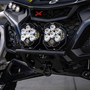 Baja Designs Push Bar Bumper Light Kit LP6 Series Driving/Combo Pattern Clear Lens For Can-Am Maverick R 2024 448221