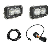 Baja Designs Reverse Light Kit Dual S2 Sport Series Wide Cornering Pattern Clear Lens 448231