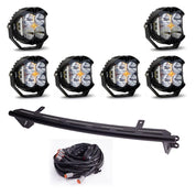 Baja Designs Bull Bar Light Kit LP4 Pro Series Driving/Combo Pattern Clear Lens 448234