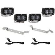 Baja Designs Fog Light Kit S2 SAE Series Spot Pattern Clear Lens 448239