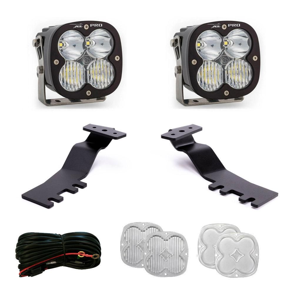 Baja Designs A-Pillar Light Kit XL Pro Series Driving/Combo Pattern Clear Lens 448244