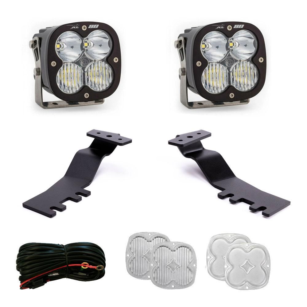 Baja Designs A-Pillar Light Kit XL80 Series Driving/Combo Pattern Clear Lens 448245