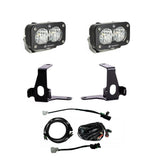 Baja Designs Reverse Light Kit S2 Sport Series Wide Cornering Pattern Clear Lens Toggle Wiring 448247