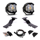 Baja Designs A-Pillar Light Kit Pair LP4 Series Driving/Combo Pattern Clear Lens 448251