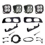 Baja Designs Fog Pocket Light Kit Dual S2 Sport Series Multi Pattern Clear Lens Upfitter Wiring 448255UP