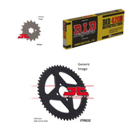 420D Chain Natural, Front & Rear Sprocket Kit for Street YAMAHA LB50P 1978-1982