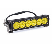 Baja Designs LED Light Bar 10 inch OnX6 Series Driving/Combo Pattern Baja Amber Lens Universal 451013