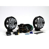 Halógeno KC HiLiTES Apollo Pro de 5" - Sistema de 2 luces - Haz extendido de 55 W 451