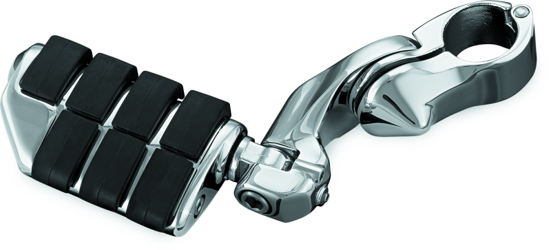 Kuryakyn Chrome Tour-Tech 4in Arms With Dually ISO Pegs 1-1/4in Clamp 4523