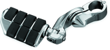 Kuryakyn Chrome Tour-Tech 4in Arms With Dually ISO Pegs 1-1/4in Clamp 4523