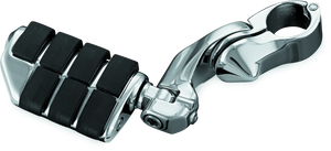 Kuryakyn Chrome Tour-Tech 4in Arms With Dually ISO Pegs 1-1/4in Clamp 4523