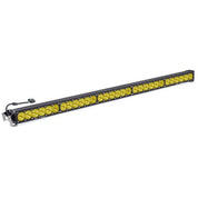 Baja Designs LED Light Bar 50 inch OnX6 Series Wide Cornering Pattern Baja Amber Lens Universal 455014