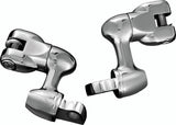 Kuryakyn Chrome 2in Adjustable Lockable Offsets With Male-Mount Adapter 4556