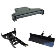 Denali Black UTV Snow Plow Kit For Polaris RZR 570 2012-2021