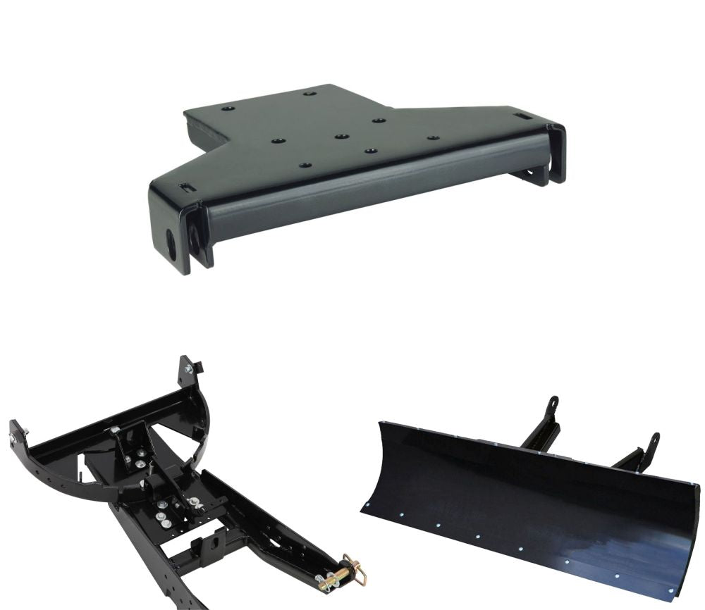 Denali Black UTV Snow Plow Kit For Polaris RZR 570 2012-2021