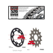 520 BMOR Sealed Chain, Front & Rear Sprocket Kit for YAMAHA YFZ450 2004-2009