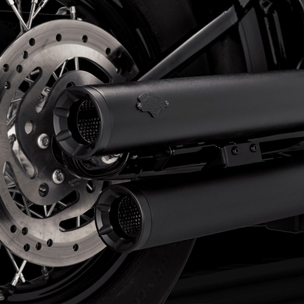 Vance & Hines Eliminator 300 2-2 Slip-On Exhaust Black 46312