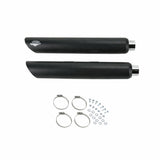 Vance & Hines Twin Slash 3in 2-2 Slip-On Exhaust Black 46343