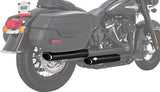 Vance & Hines Twin Slash 3in 2-2 Slip-On Exhaust Matte Black 46379