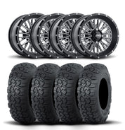 ITP Momentum 15" Wheels And UltraCross R Spec Radial Tires [32x10-15]