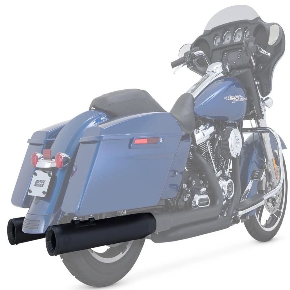 Vance & Hines Eliminator 400 2-2 Slip-On Exhaust Black 46714