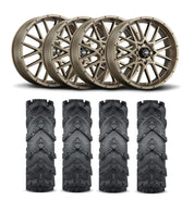 ITP Hurricane 18" Bronze Wheels And Cryptid Tires [34x10-18]