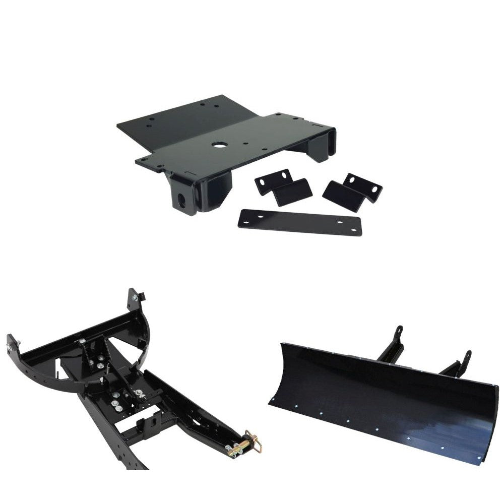 Denali Black UTV Snow Plow Kit For Can-Am Maverick Max 1000R 4X4 2013-2018