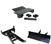 Denali Black UTV Snow Plow Kit For Can-Am Maverick Max 1000R 4X4 2013-2018