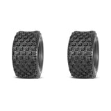 Set of 2 QUADBOSS QBT739 Sport ATV Front Tires 20x11-10 4-ply