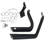 Vance & Hines Shortshots Staggered 2-2 Full Exhaust System Black 47221