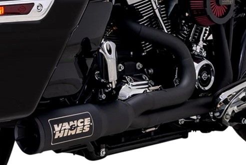 Vance & Hines Hi Output 2-1 Full Exhaust System Black 47321-22