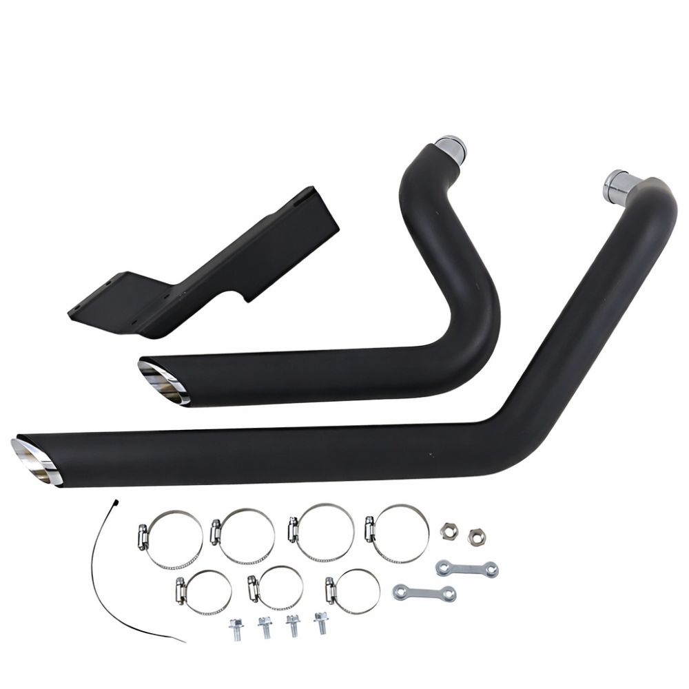 Vance & Hines Shortshots Staggered 2-2 Full Exhaust System Black 47329