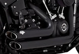 Vance & Hines Shortshots Staggered 2-2 Full Exhaust System Black 47333