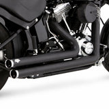 Vance & Hines Big Shots Staggered 2-2 Full Exhaust System Black 47341