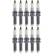Set 10 NGK Standard Spark Plugs Yamaha GRIZZLY 550 FI HUNTING 2014 Engine 550cc