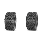 Set of 2 QUADBOSS QBT739 Rear Tires 20x11-9 4-ply