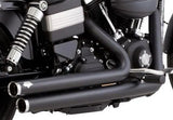 Vance & Hines Big Shots Staggered 2-2 Full Exhaust System Matte Black 47958