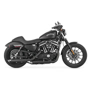 Vance And Hines Twin Slash Muffler 3in Slip On Exhaust Black With Fuelpak FP4