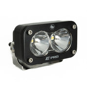 Baja Designs Auxiliary LED Light Pod Each Black Case S2 Pro Series Spot Pattern Clear Lens Universal 480001