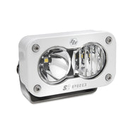 Baja Designs Auxiliary LED Light Pod Each White Frame S2 Pro Series Driving/Combo Pattern Clear Lens Universal 480003WT