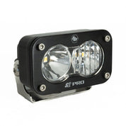 Baja Designs Auxiliary LED Light Pod Each Black Case S2 Pro Series Driving/Combo Pattern Clear Lens Universal 480003
