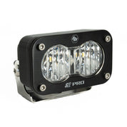 Baja Designs Auxiliary LED Light Pod Each Black Case S2 Pro Series Wide Cornering Pattern Clear Lens Universal 480005