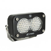 Baja Designs Auxiliary LED Light Pod Each Black Case S2 Pro Series Work/Scene Pattern Clear Lens Universal 480006
